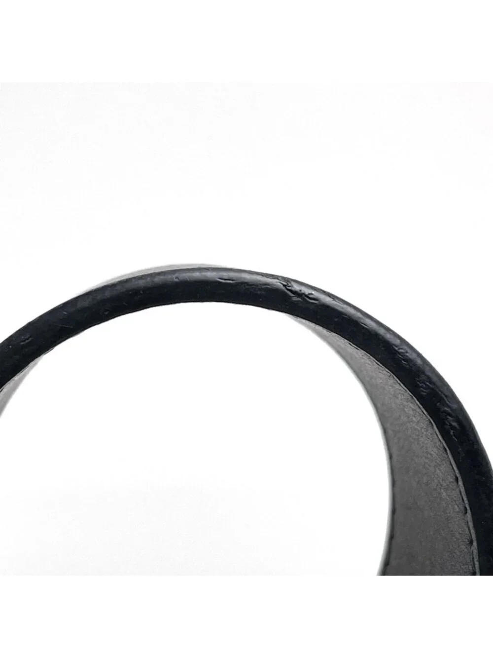Louis Vuitton Ceinture Pont Neuf Belt Leather Noir